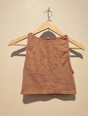 Free People Intimately Seamless Tank Crop Top | XS/S | Cinnamon Brown